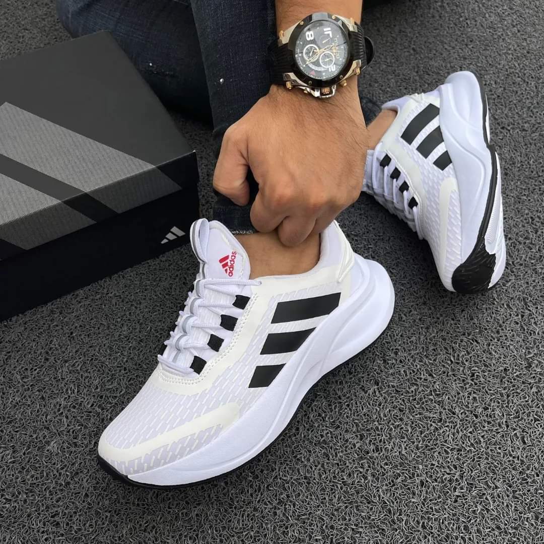 Tenis Adidas Bounce Blanco Caballero